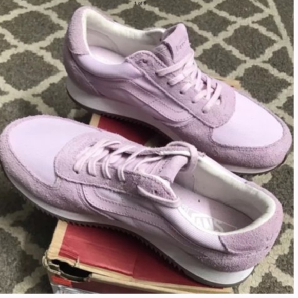 vans ultracush pink